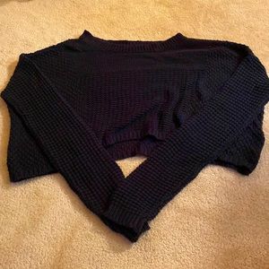 Cute black baggy sweater